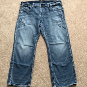 Men’s Silver Zac Jeans